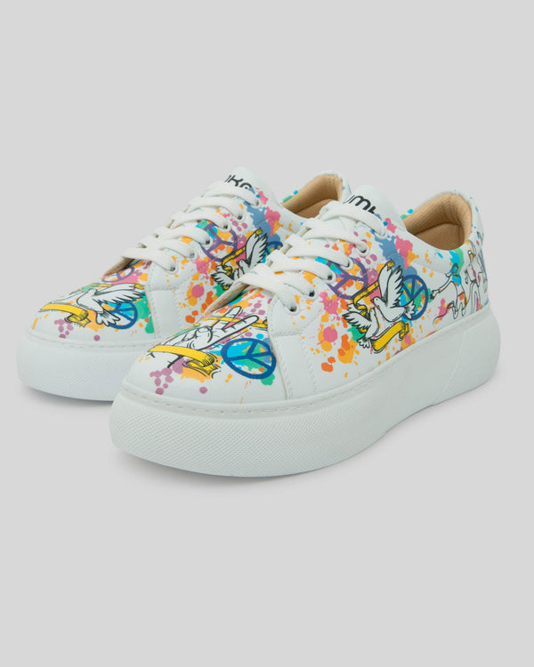 mumka-mujer-Zapatillas Peace