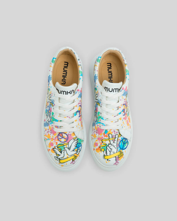 mumka-mujer-Zapatillas Peace