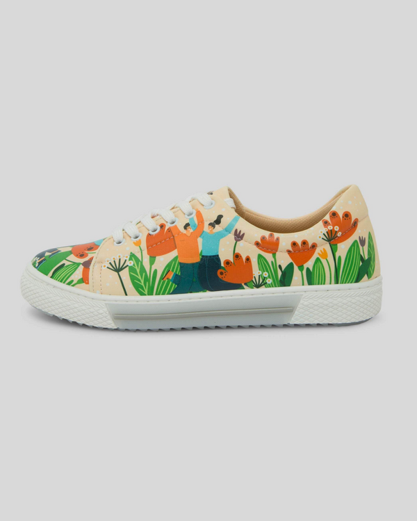 mumka-mujer-Zapatillas Felices en Naturaleza