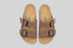 mumka-Calzado-mujer-Sandalias Correa Marron Textura