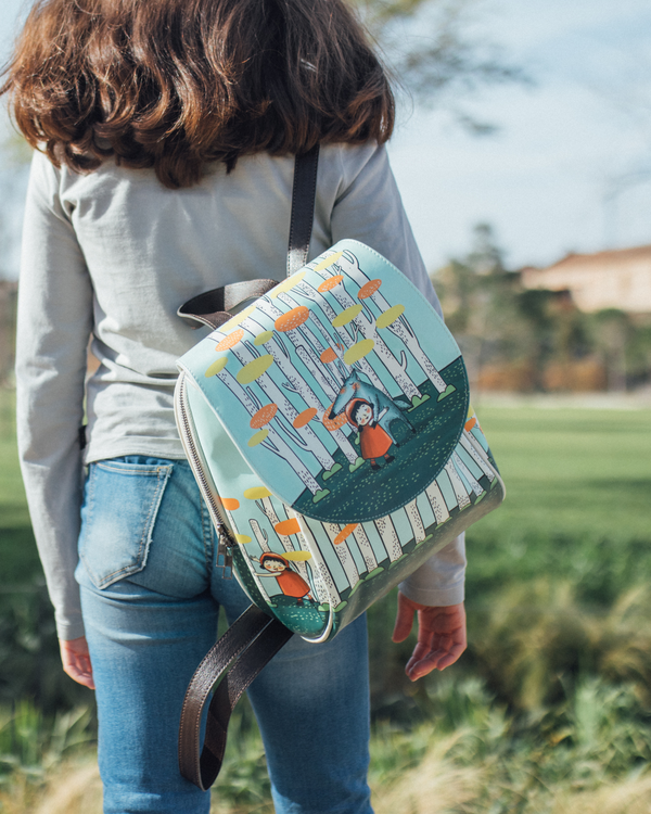 mumka-Bolso-mujer-Mochila Caperucita Roja