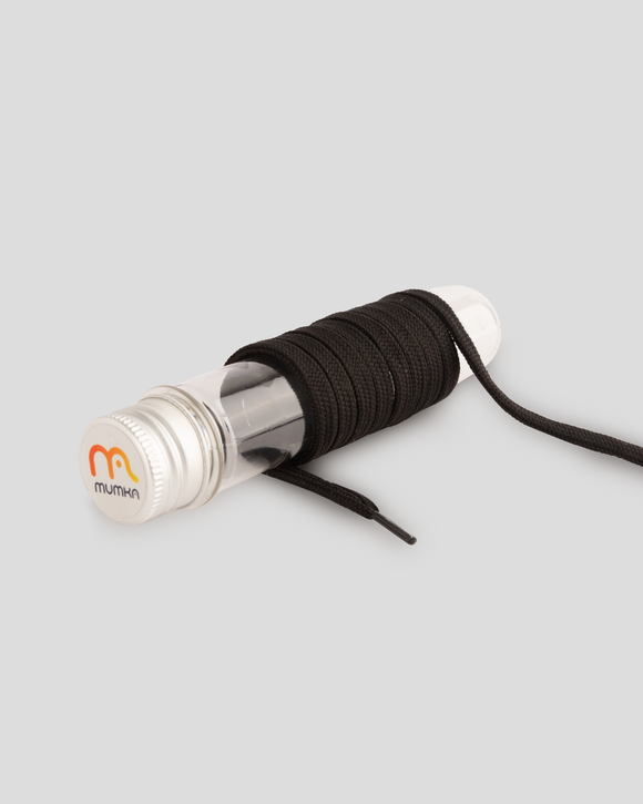 mumka-mujer-Cordones Negros 120 cms Zapatillas